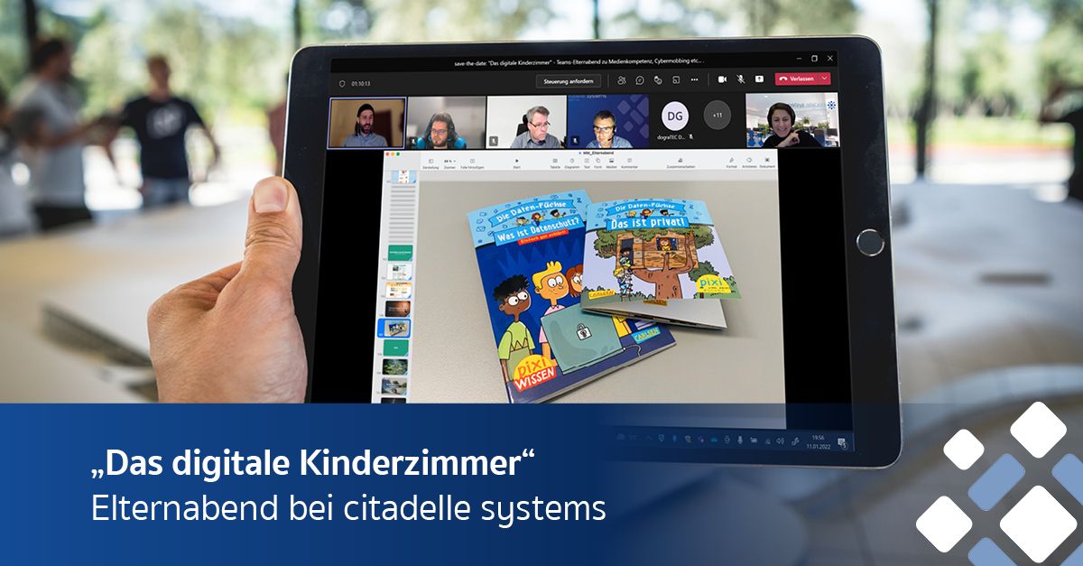 Das digitale Kinderzimmer - Elternabend bei citadelle systems