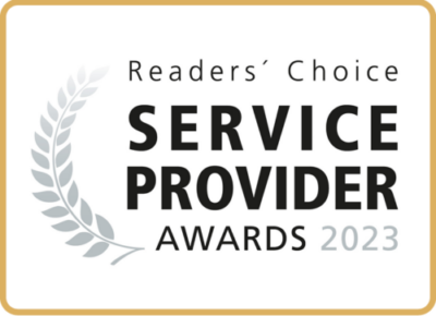 Reader's Choice Service Provider Award 2023